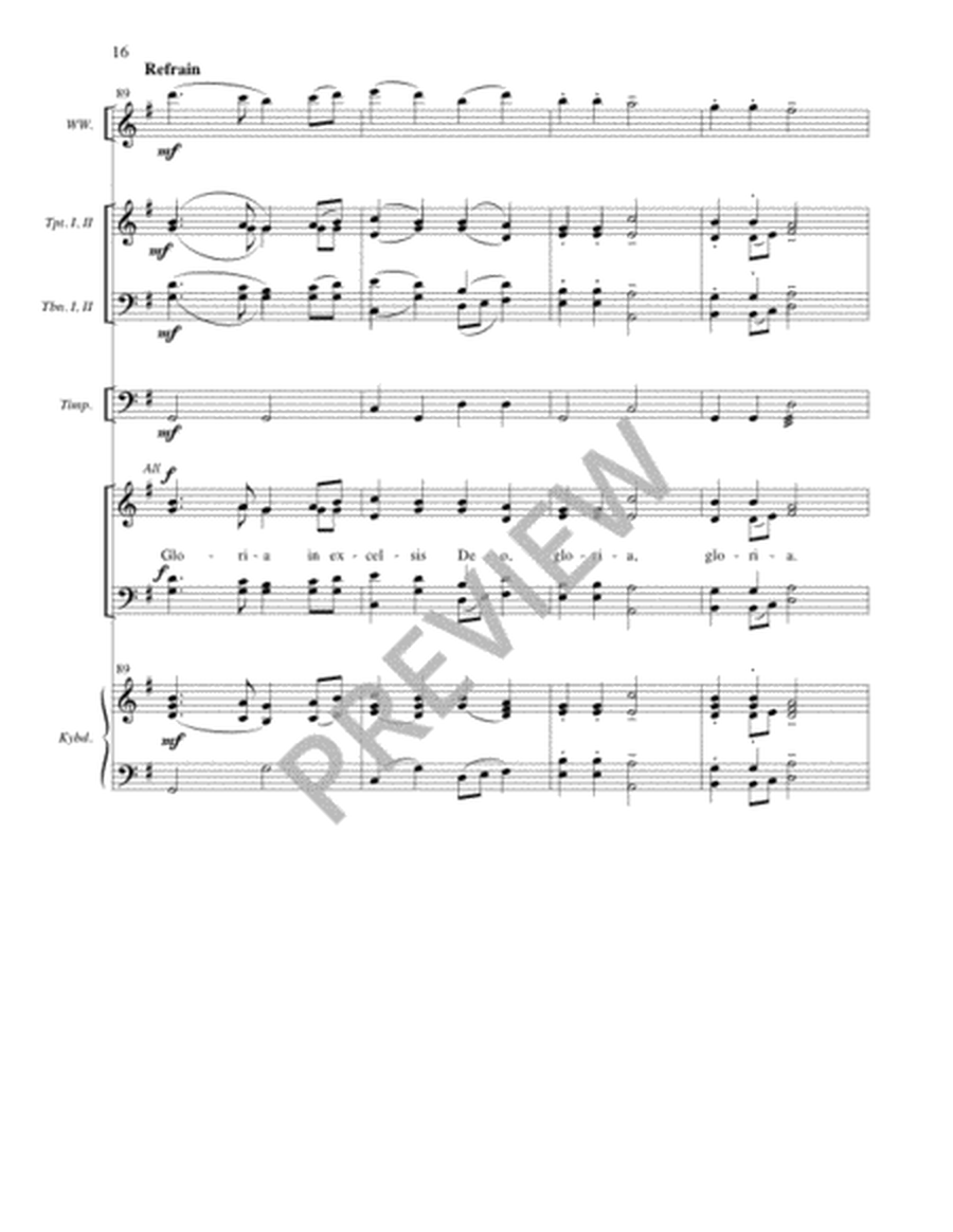 Gloria from the "New Mass for John Carroll" - Full Score and Parts