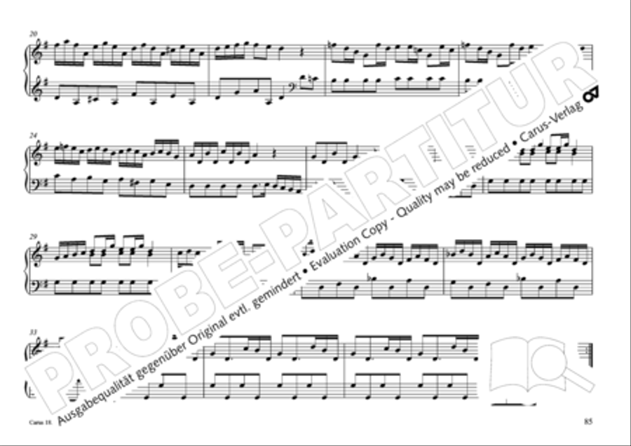 Pastoral music for organ, vol. 2: Germany, Bohemia, Austria, South Tyrol Organ Solo scores gallery preview page 86