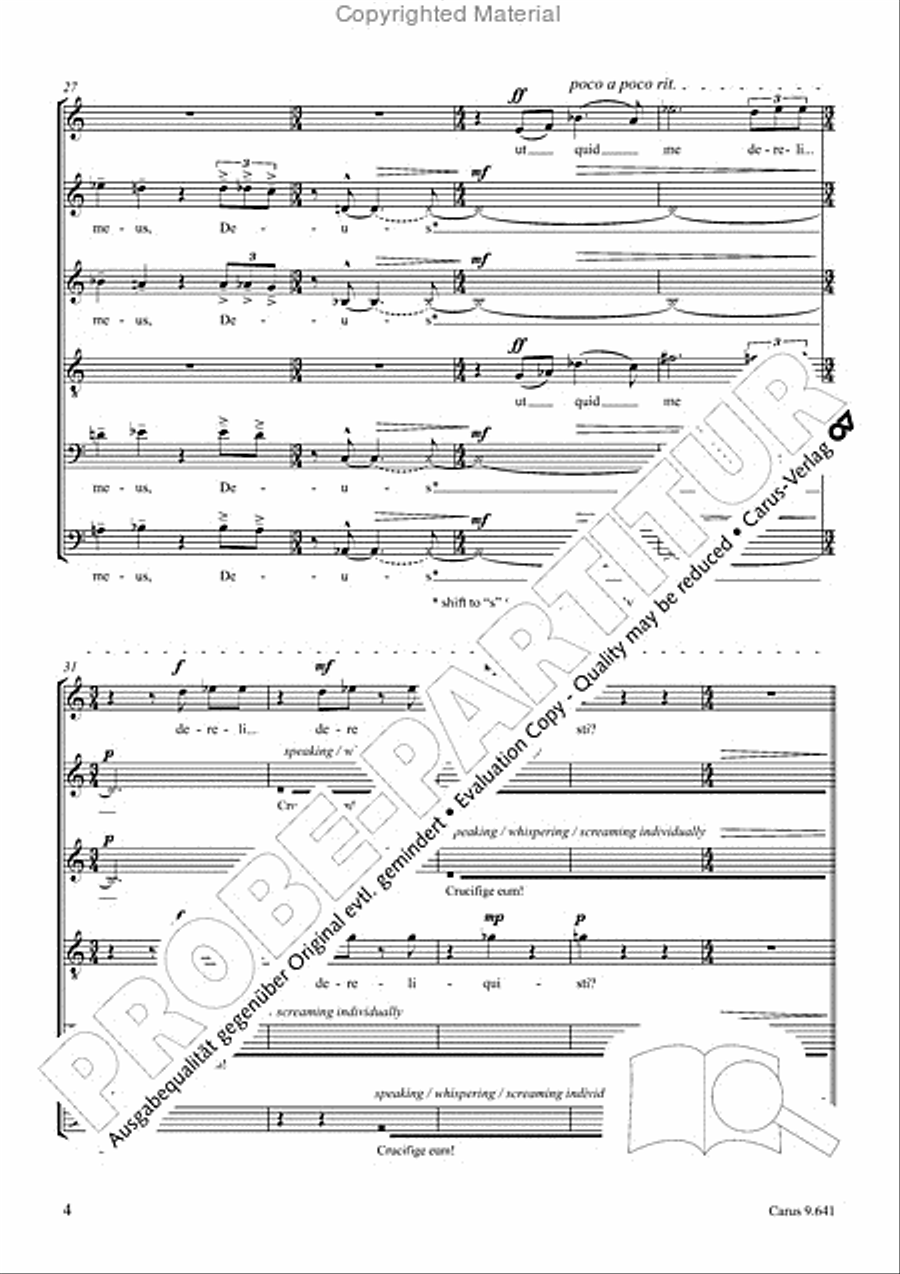 Tenebrae factae sunt SSATBB scores gallery preview page 5