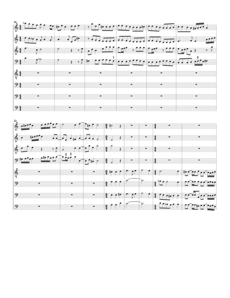 Canzon no.8 a8 (1615) (arrangement for 8 recorders)