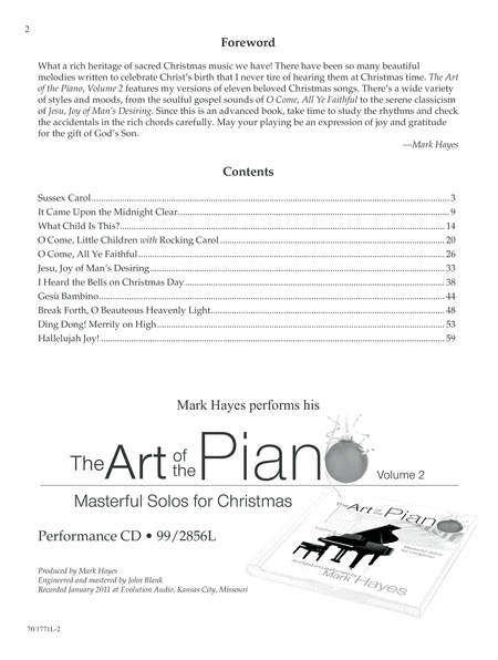 The Art of the Piano, Volume 2