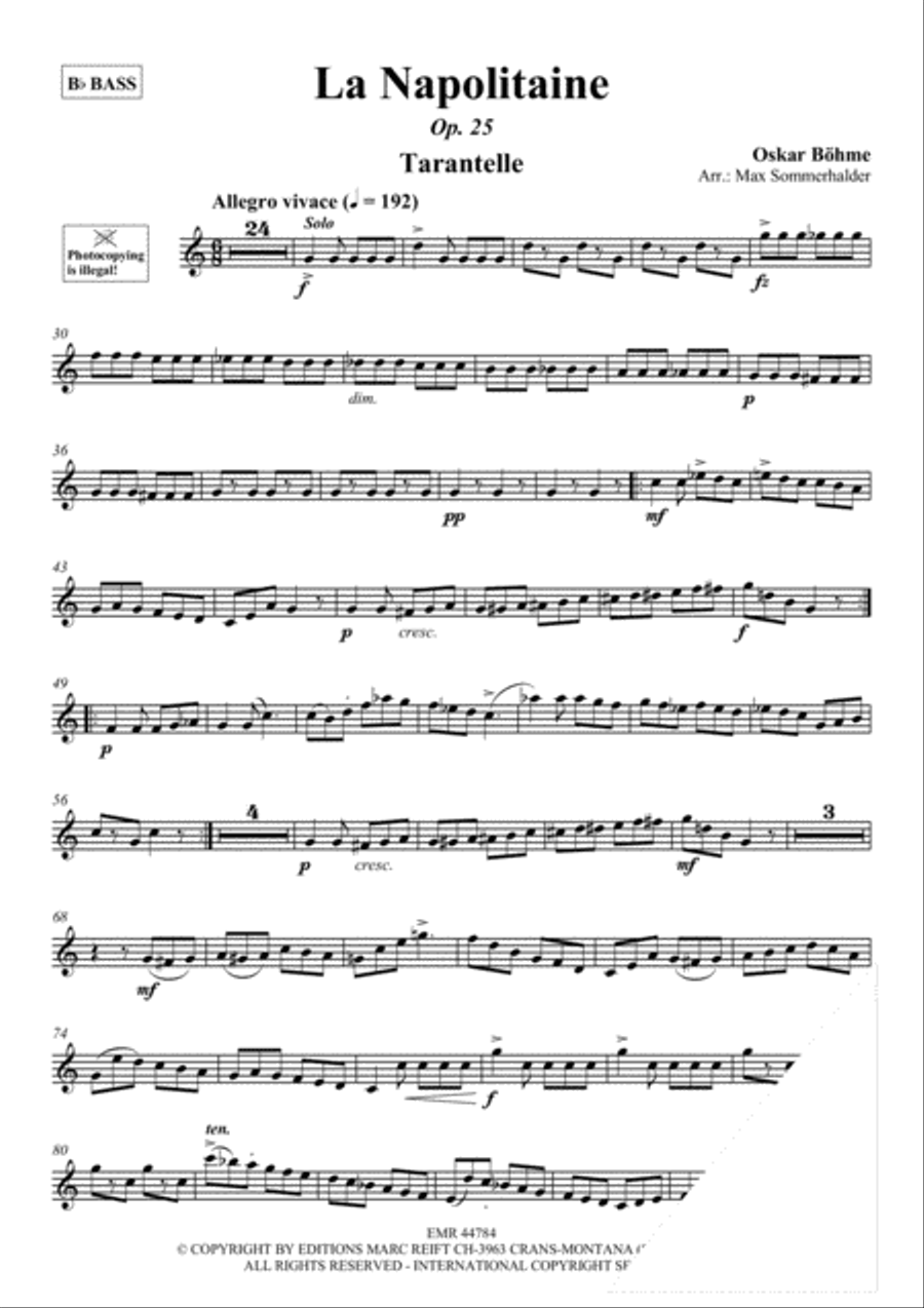 La Napolitaine Voice Solo scores gallery preview page 3