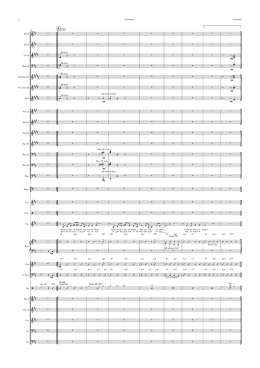 Cool Yule Cool Yule Full Orchestra scores gallery preview page 2