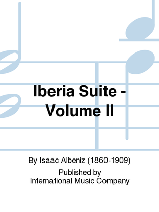 Book cover for Iberia Suite: Volume II