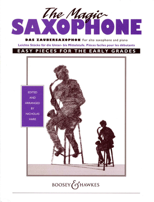 Book cover for The Magic Saxophone