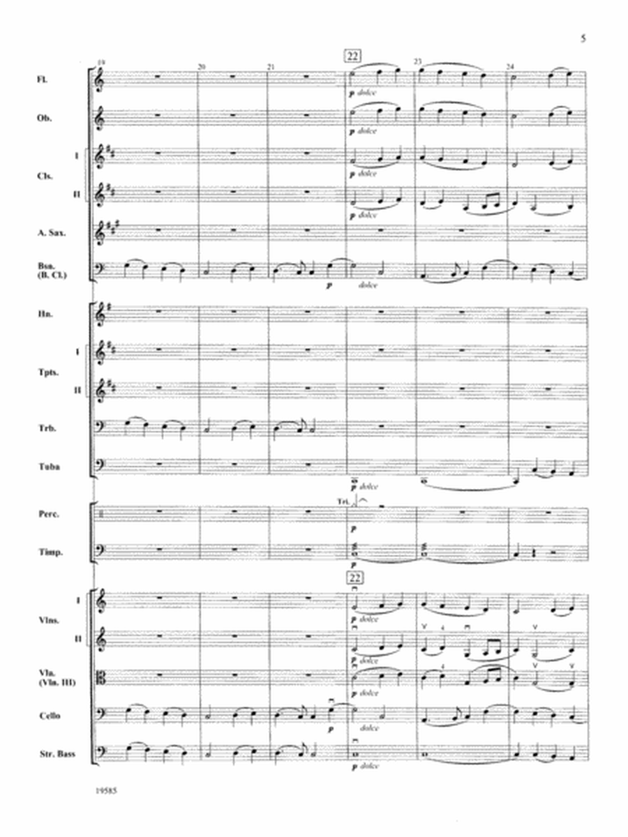 Ode to Joy from Symphony No. 9: Score