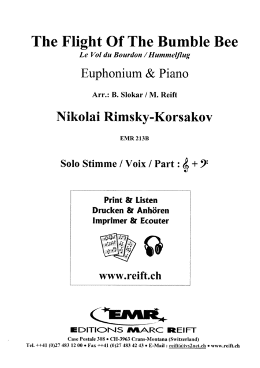 The Flight Of The Bumble Bee Euphonium scores gallery preview page 2