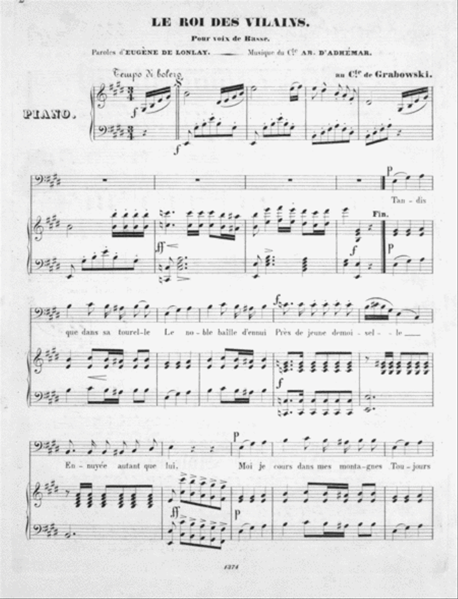 le Roi Des Vilains Voice scores gallery preview page 2