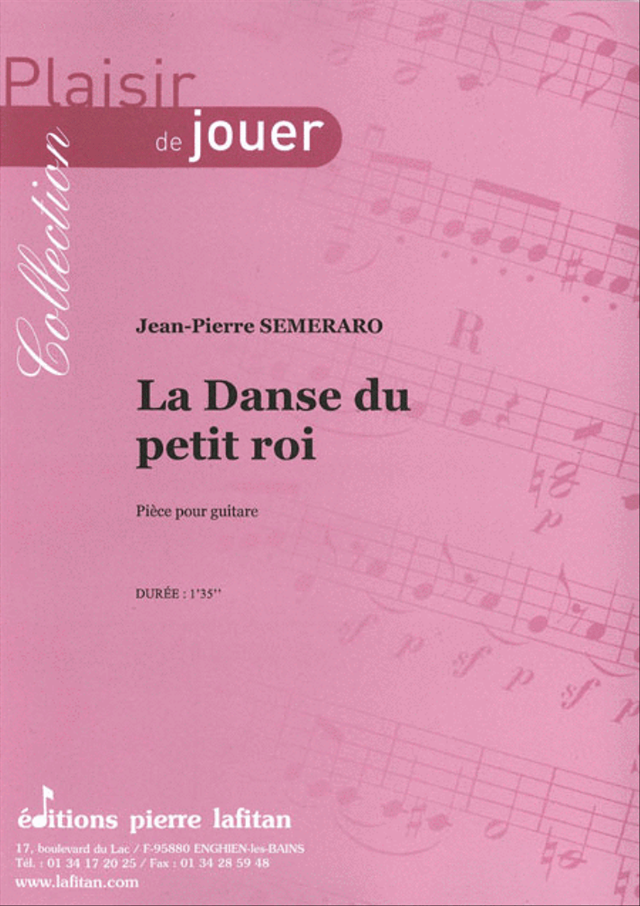 La Danse du Petit Roi Guitar scores gallery preview page 1