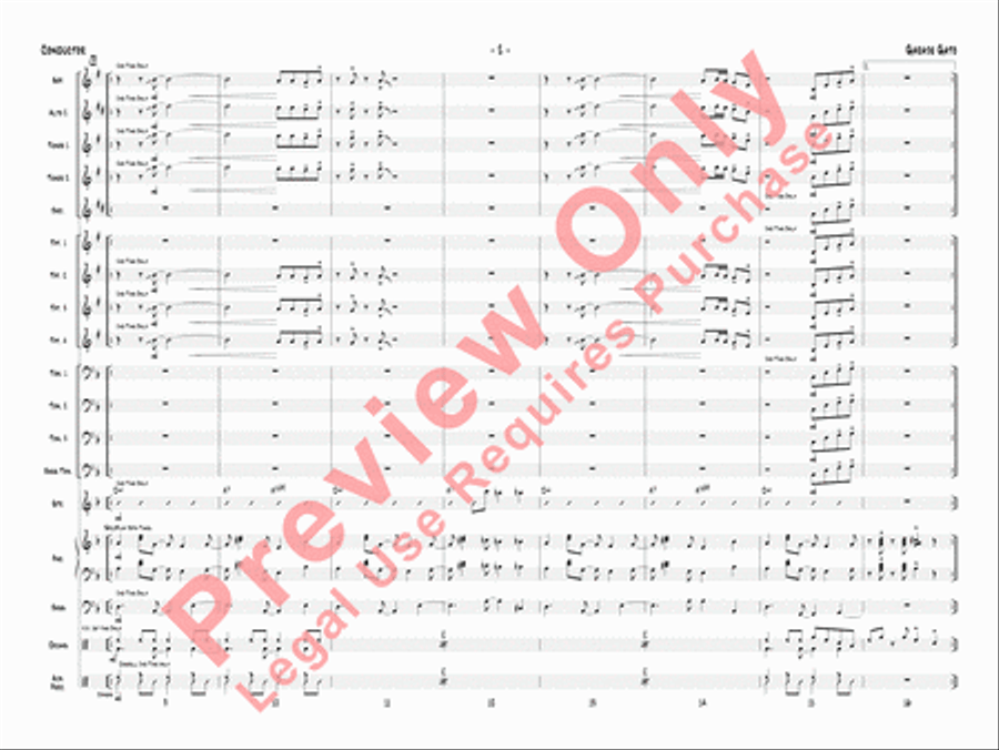 Garaje Gato Jazz Ensemble scores gallery preview page 5