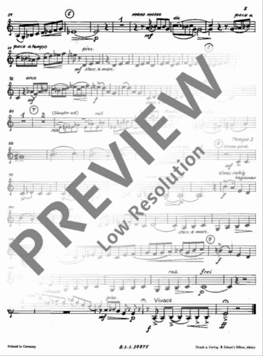 Concertino Concertino Violin scores gallery preview page 5