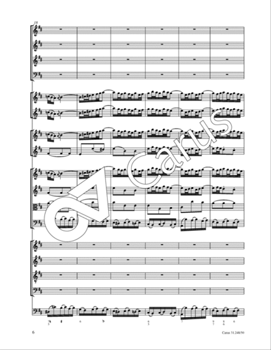 Christmas Oratorio SSATB scores gallery preview page 17