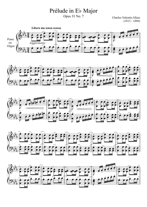 Prelude Opus 31 No. 7 in Eb Major