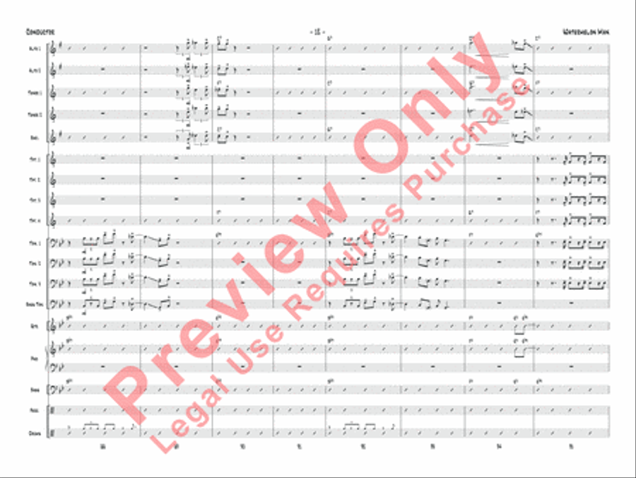 Watermelon Man Jazz Ensemble scores gallery preview page 39