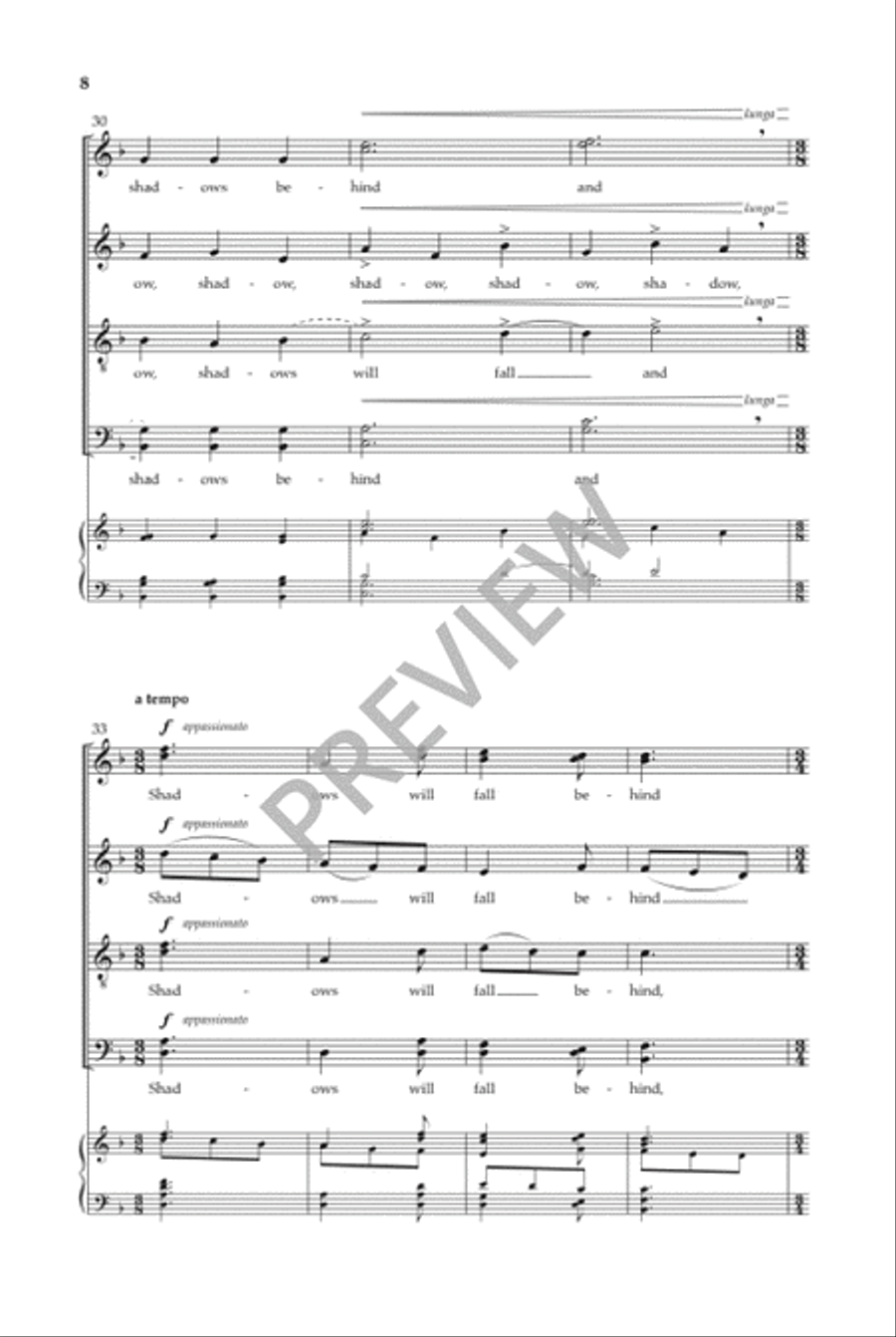 Shadows Will Fall Divisi scores gallery preview page 9