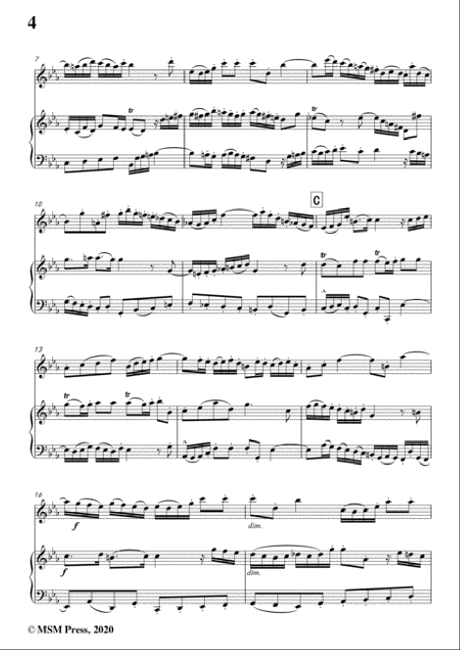 Bach,J.S.-Violin Sonata,in c minor,BWV 1017,for Violin and Piano Voice scores gallery preview page 6