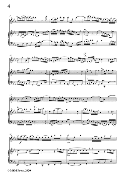 Bach,J.S.-Violin Sonata,in c minor,BWV 1017,for Violin and Piano image number null