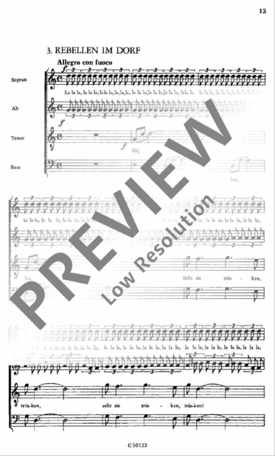 Rebellenlieder Rebellenlieder 4-Part scores gallery preview page 13