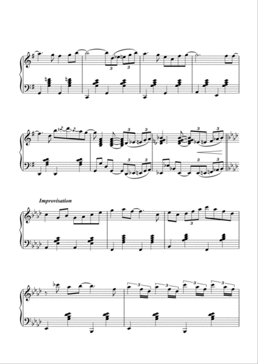 L-O-V-E Piano Solo scores gallery preview page 4