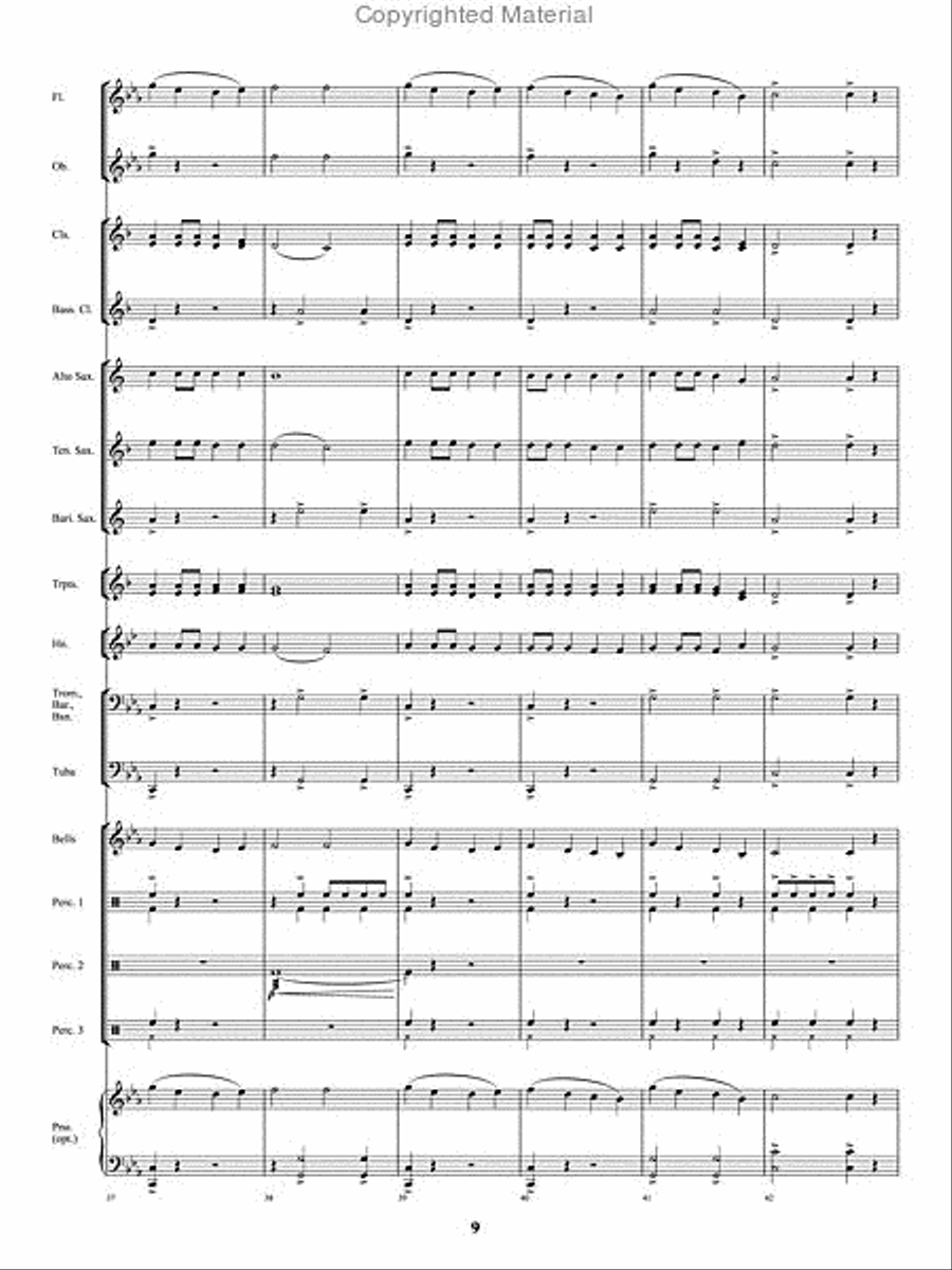 Riptide Concert Band scores gallery preview page 8
