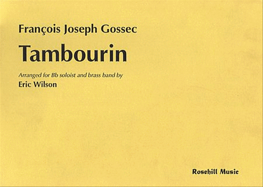 Tambourin Tambourin Brass Band scores gallery preview page 1