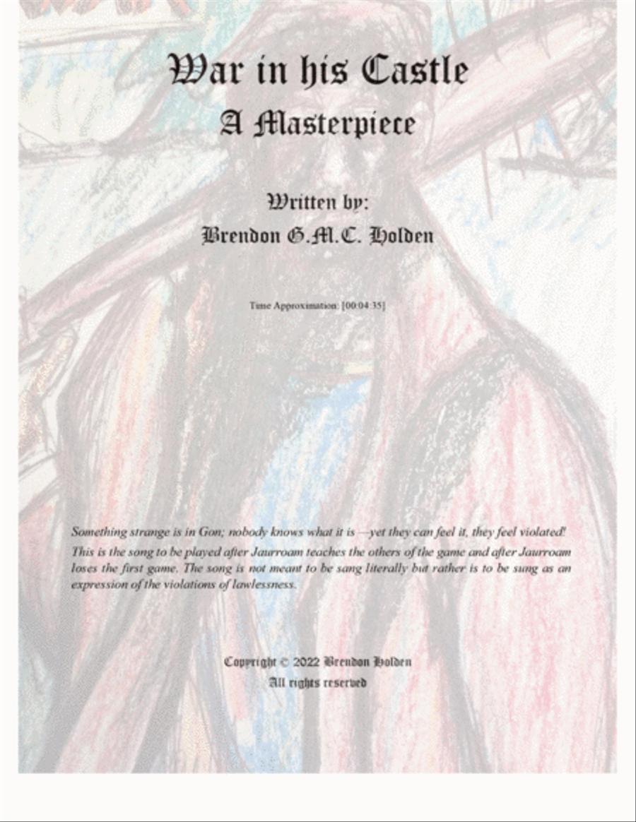War in his Castle: a masterpiece Voice scores gallery preview page 2