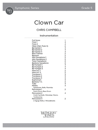 Book cover for Clown Car