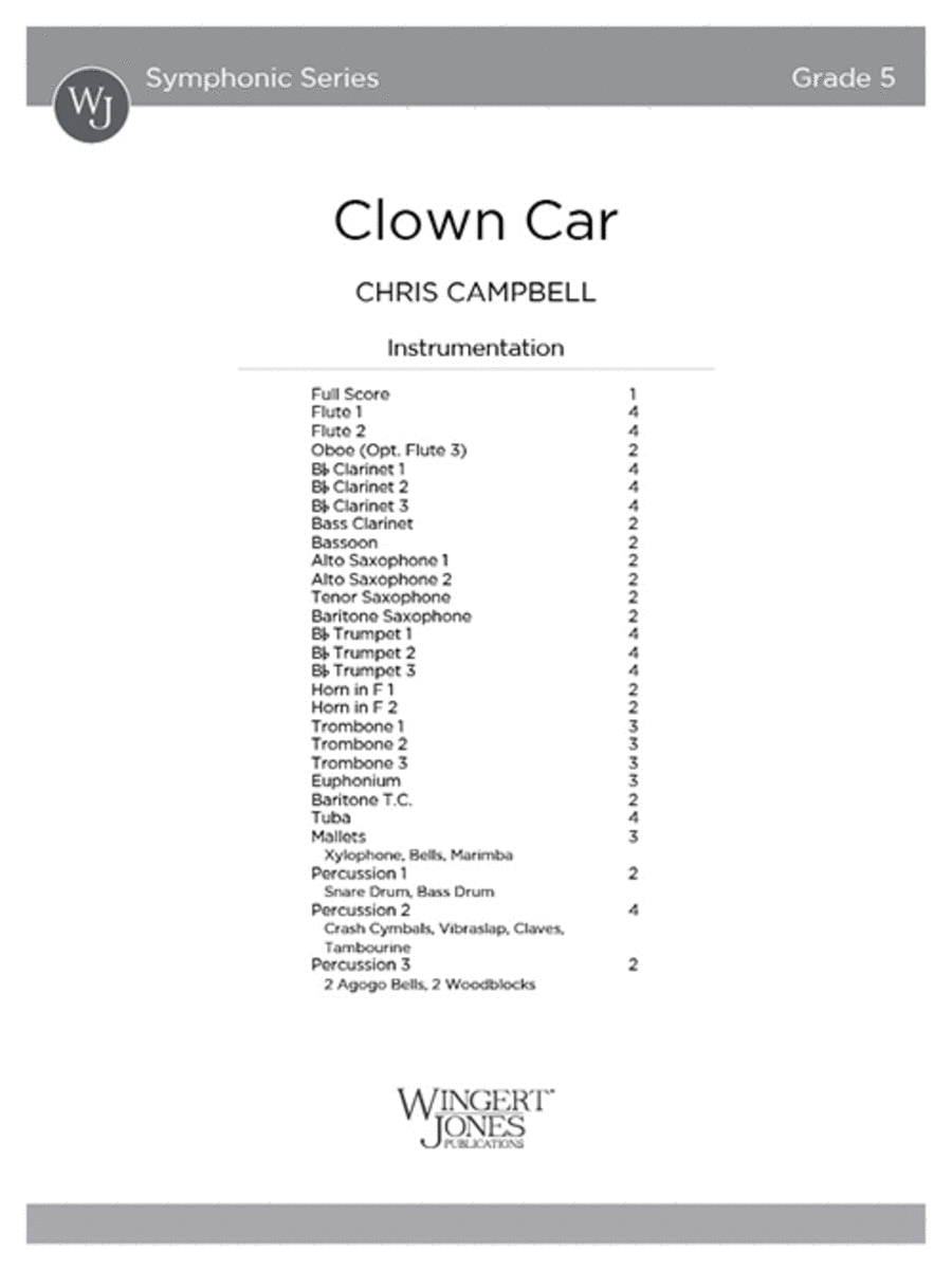 Book cover for Clown Car