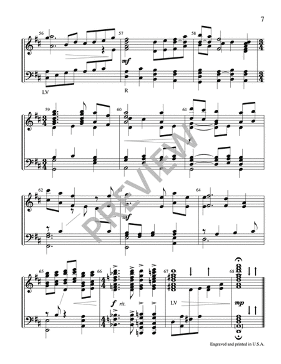 Communion Medley Communion Medley 5-Octaves scores gallery preview page 8