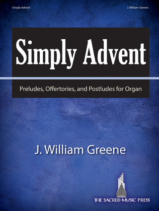 Book cover for Simply Advent
