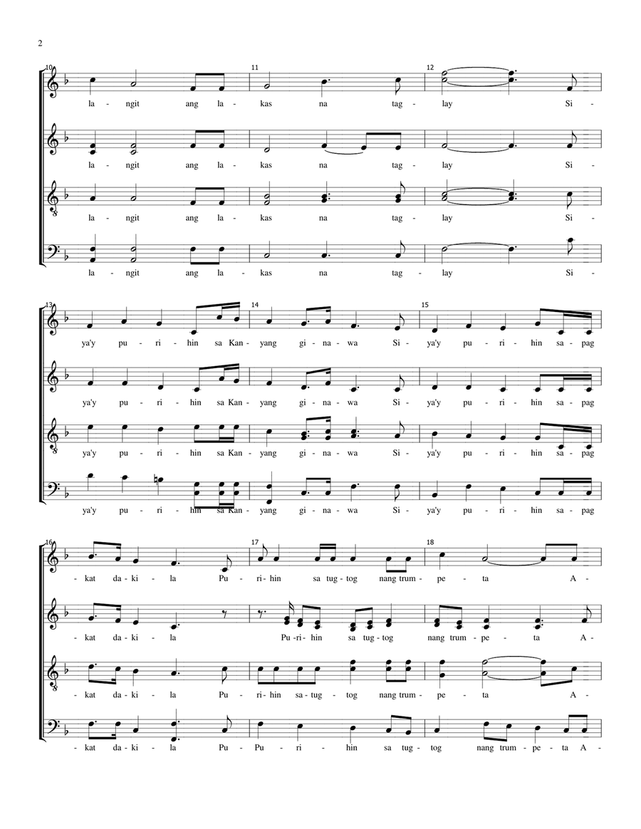 Awit 150 Choir scores gallery preview page 2