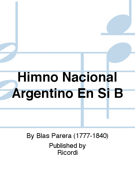 Himno Nacional Argentino En Si B