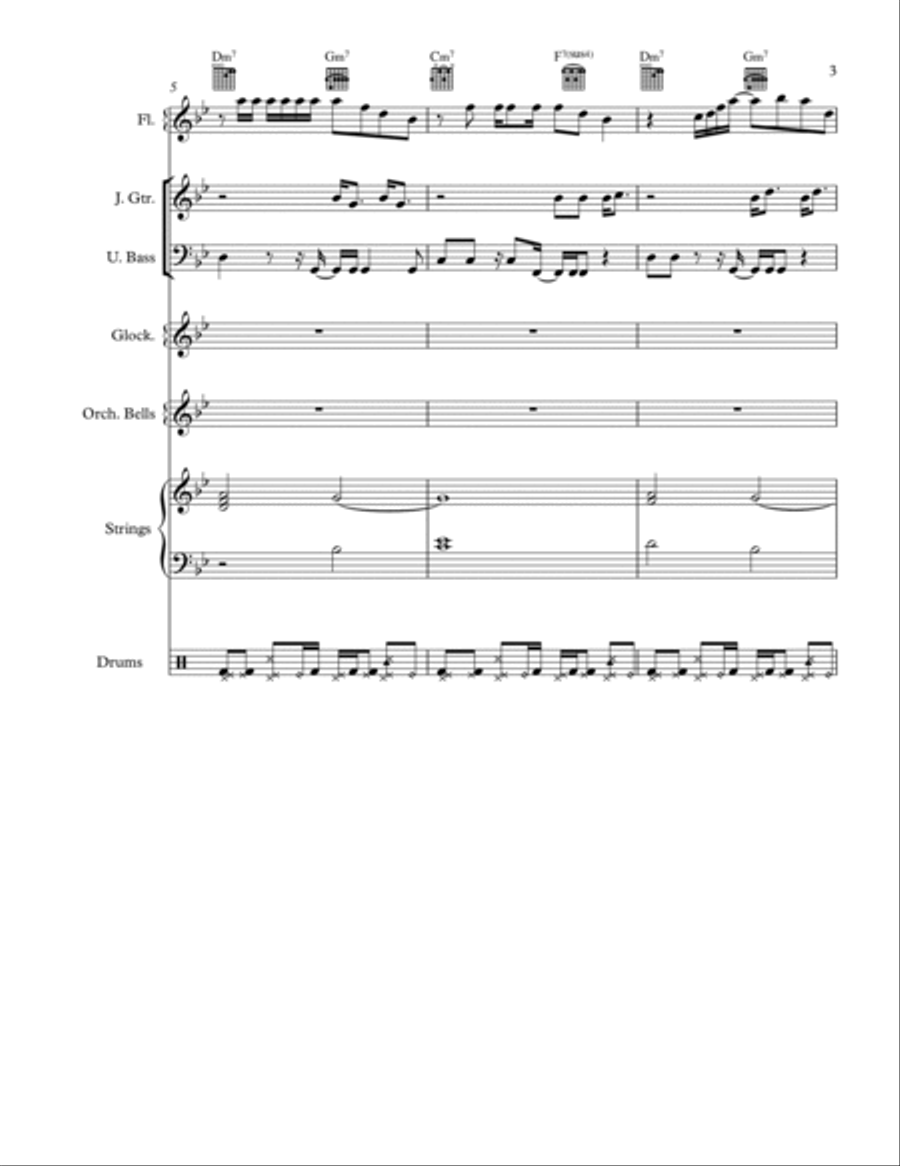 Jingle Jazz at Christmas (Full Jazz Score Version) Jazz Ensemble scores gallery preview page 4