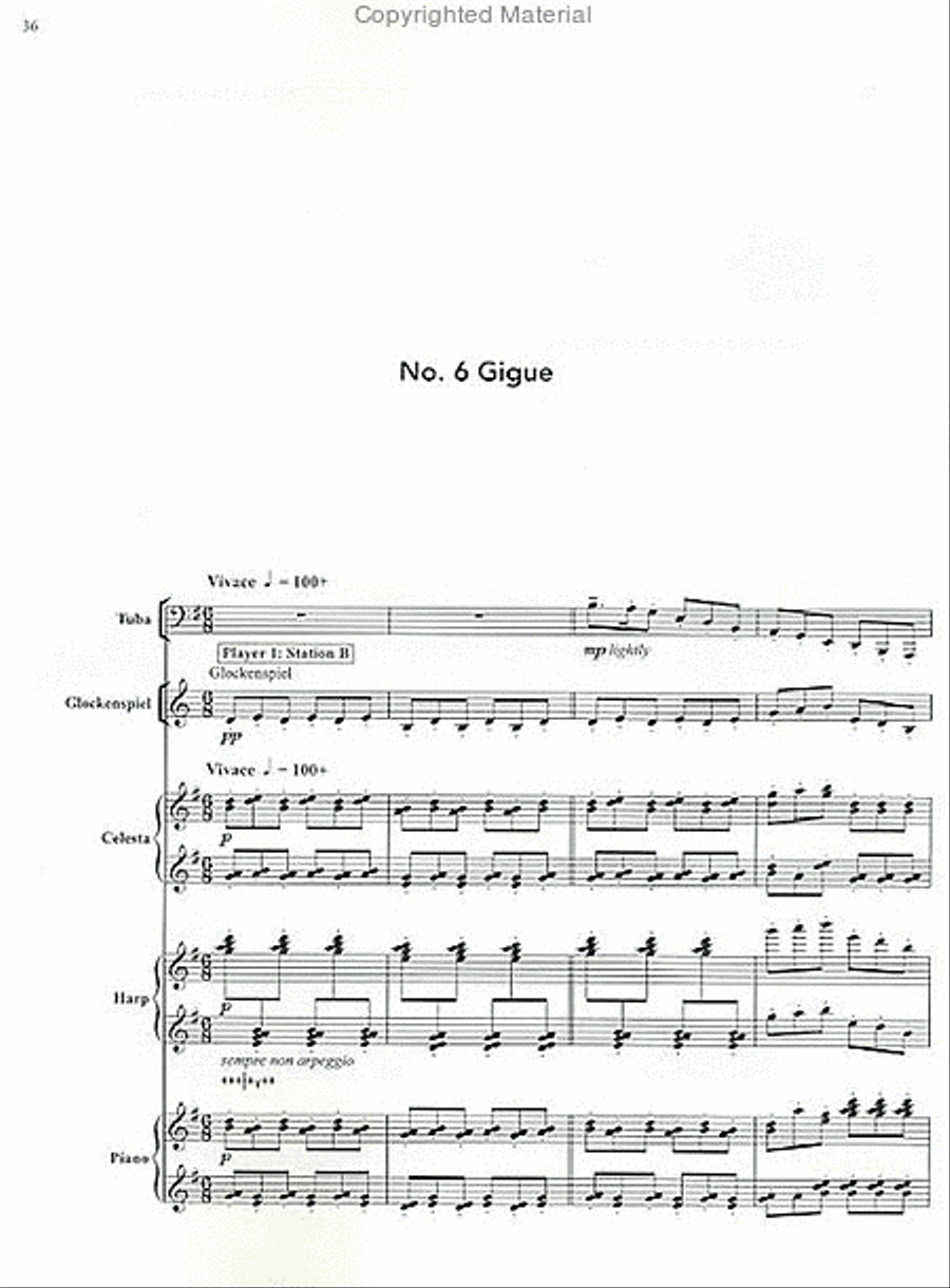 Suite for Tuba Tuba scores gallery preview page 7