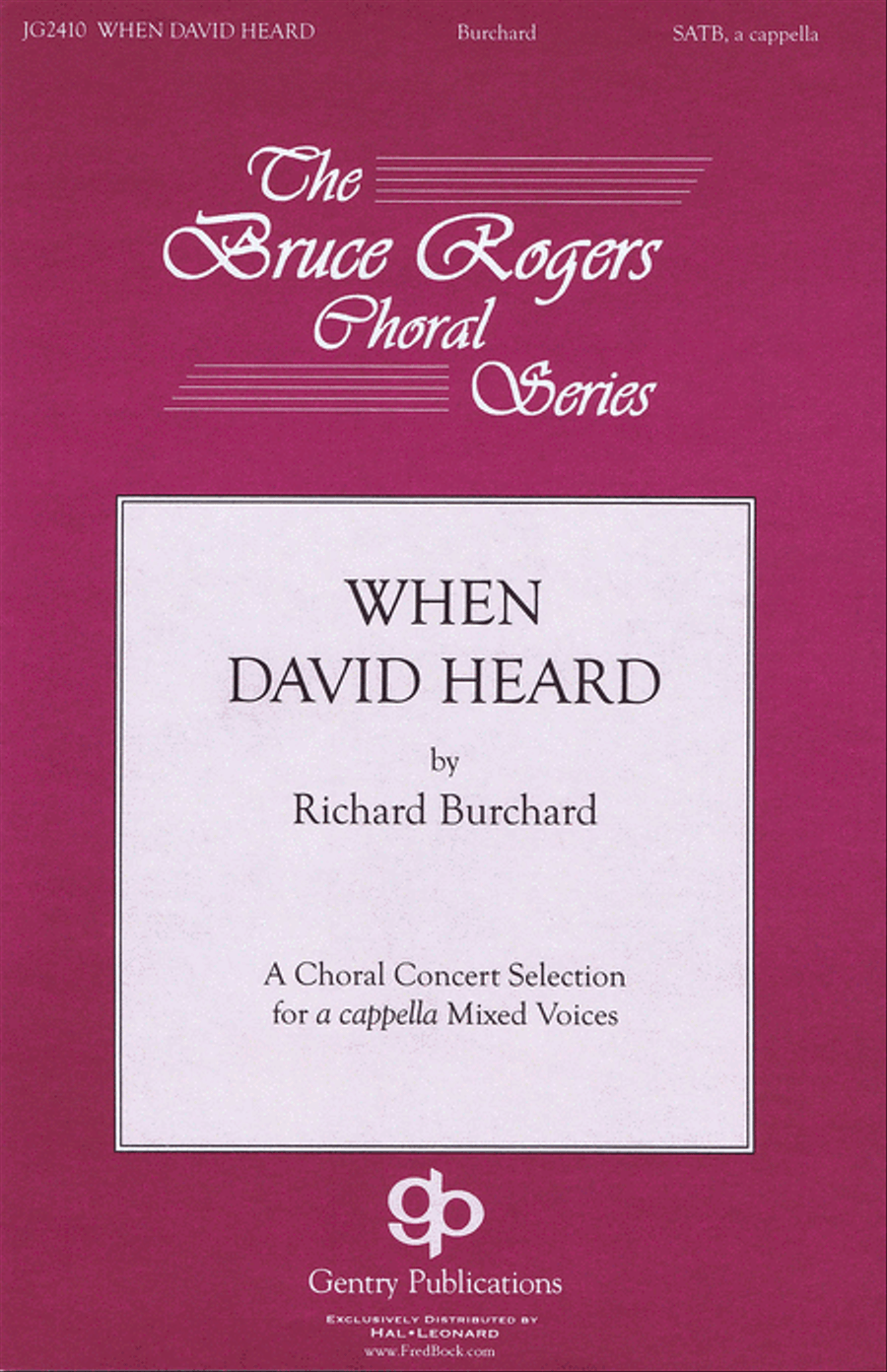 When David Heard 4-Part scores gallery preview page 1