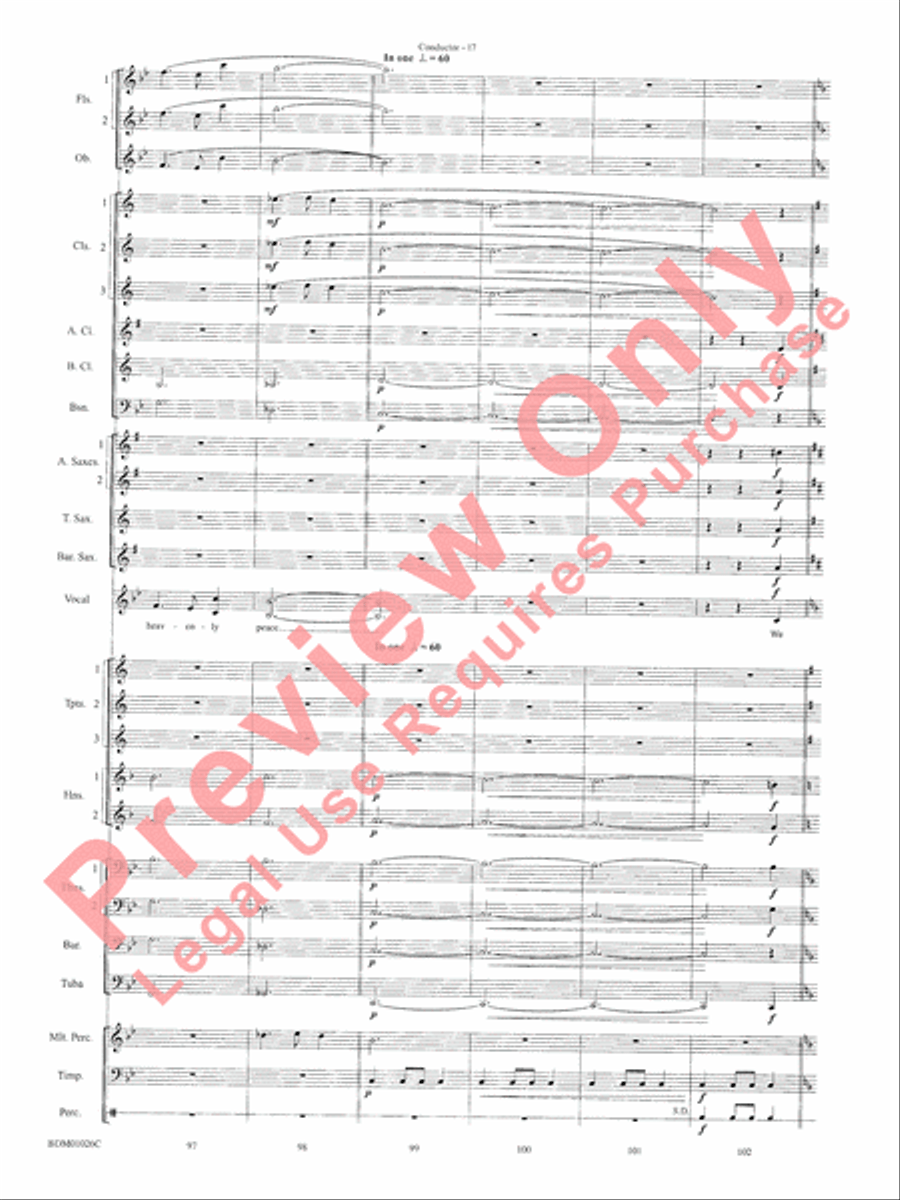 The Ultimate Christmas Sing-Along Concert Band scores gallery preview page 19
