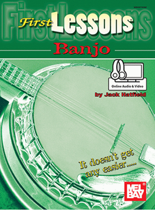 Book cover for First Lessons Banjo