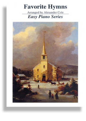 Book cover for Favorite Hymns for Easy Piano