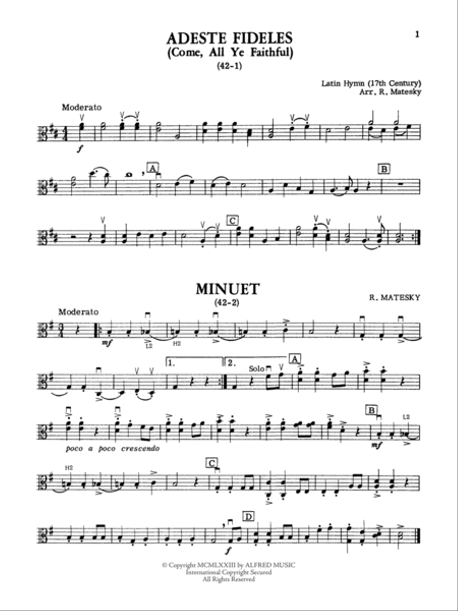 Learn to Play in the Orchestra, Book 2 Chamber Orchestra scores gallery preview page 2