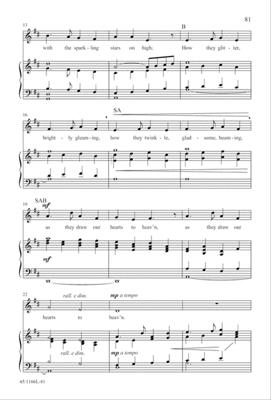 12 Carols for about 12 Singers 3-Part scores gallery preview page 82
