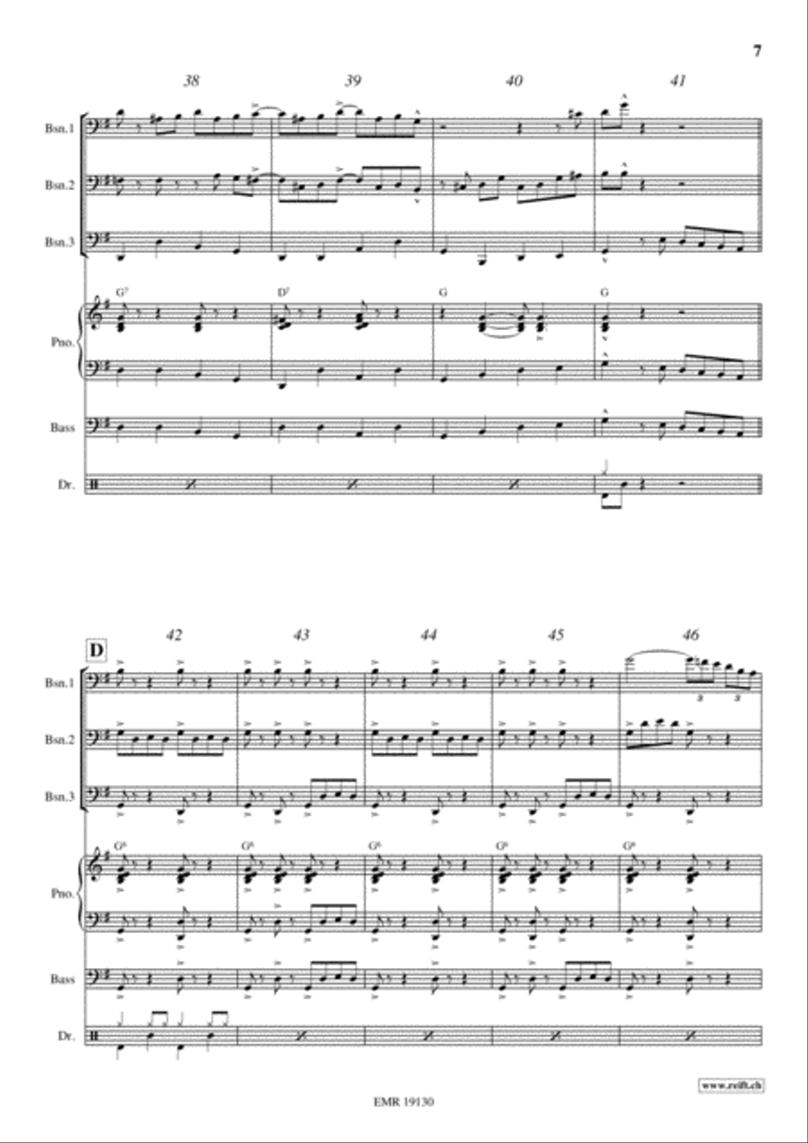 St. Louis Blues Bassoon scores gallery preview page 7