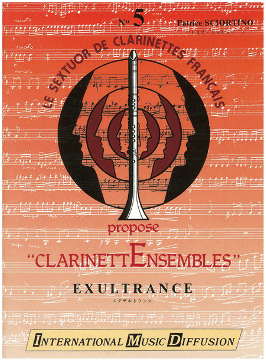 Exultrance Clarinet scores gallery preview page 1