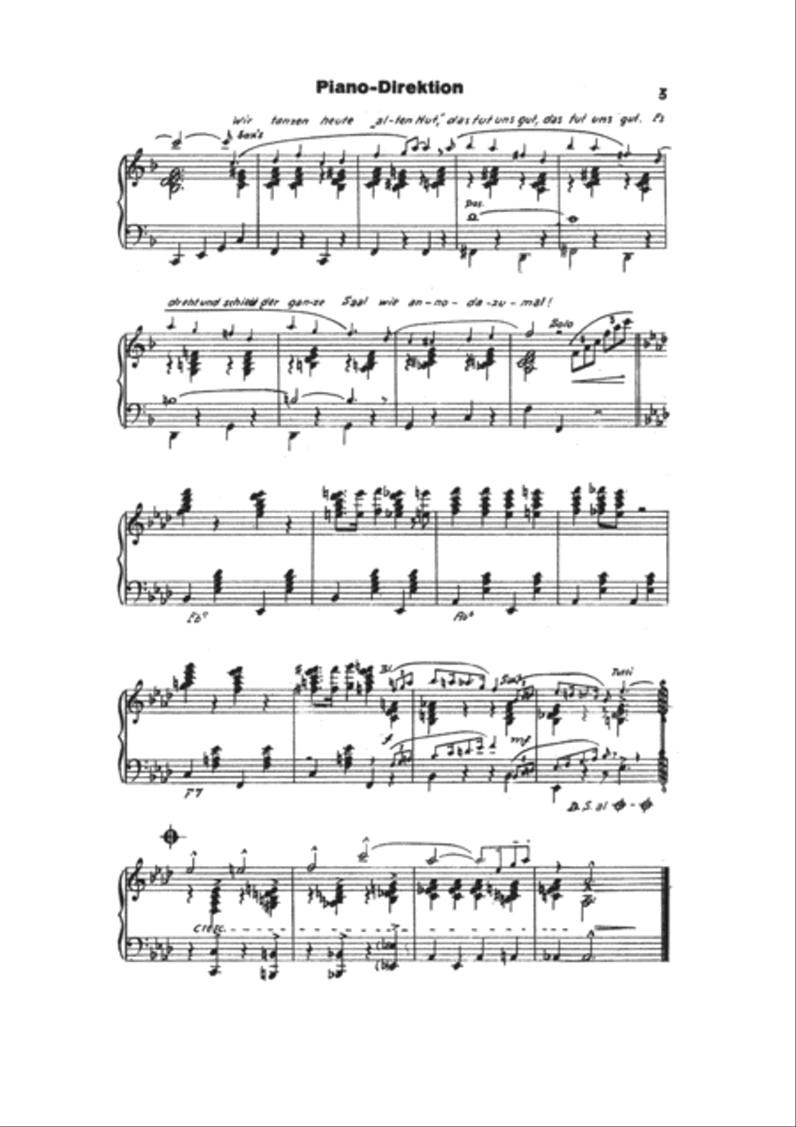 Der Fox von anno dazumal Saxophone scores gallery preview page 5