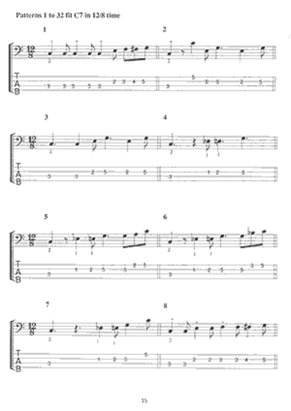 101 Blues Patterns for Bass Guitar image number null