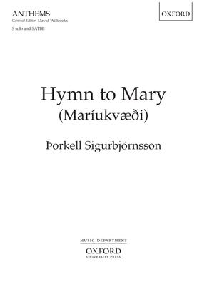 Book cover for Hymn to Mary (Mariukvaedi)