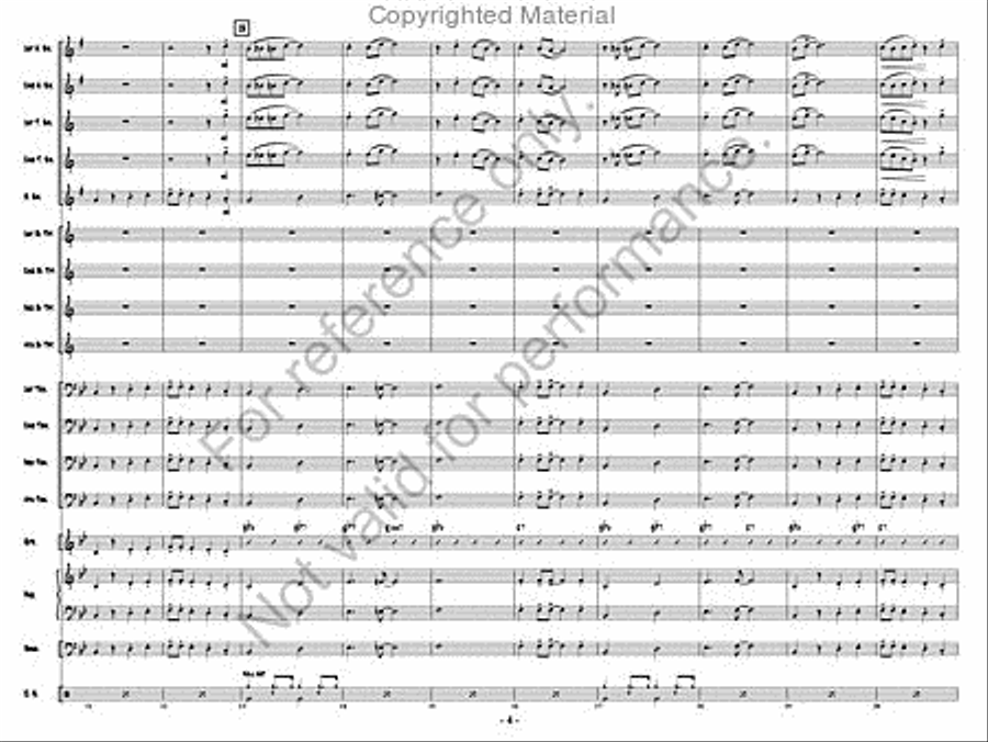Just Fine! Jazz Ensemble scores gallery preview page 3