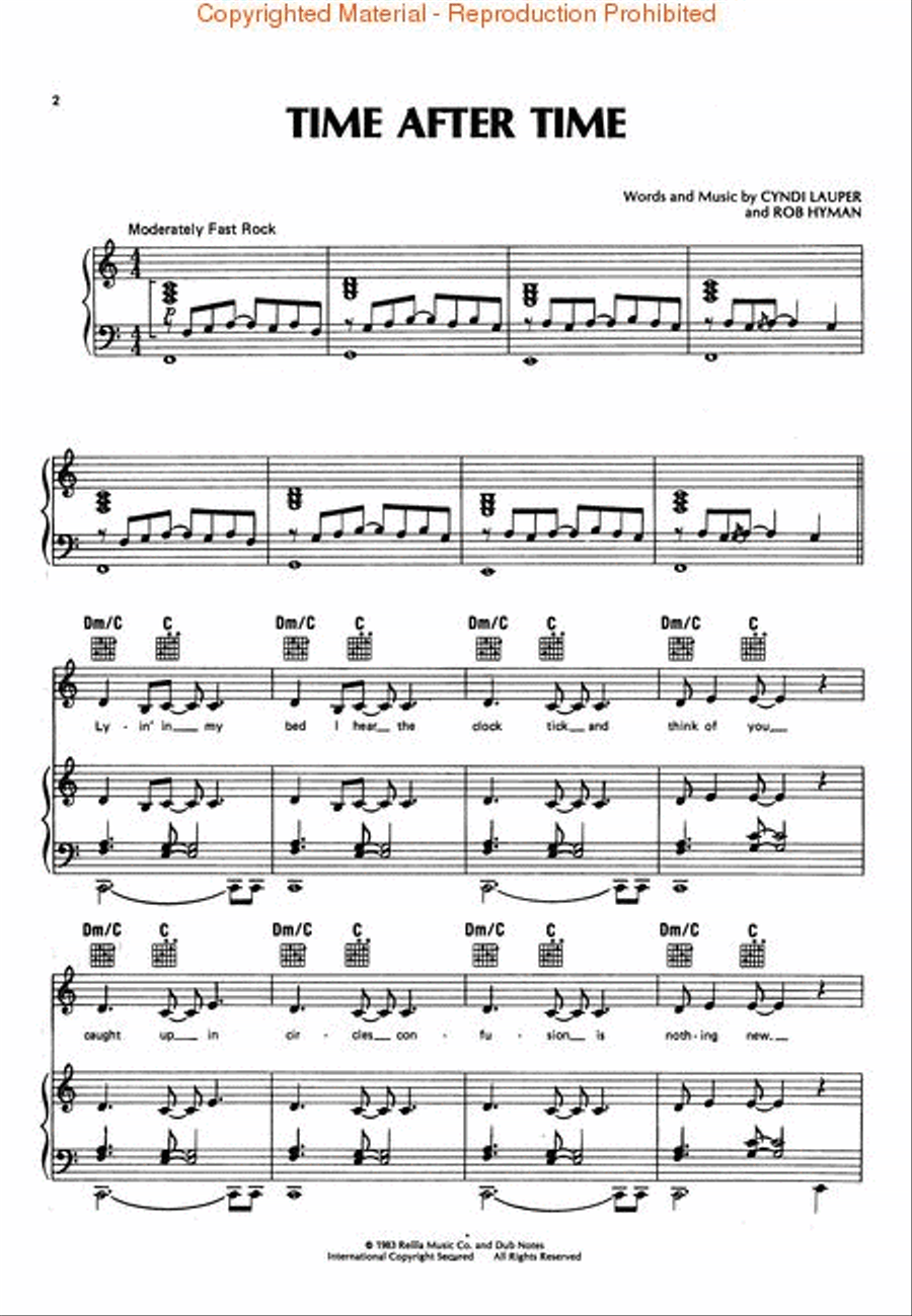 <br>Sheet music extract