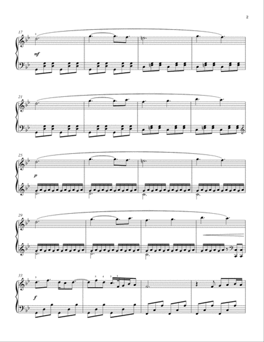 The Blackmoor Mountains - Dust: An Elysian Tail (Piano Selections) Piano Solo scores gallery preview page 4