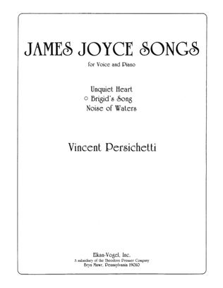 Book cover for Brigid's Song, No. 2 From "James Joyce Songs"