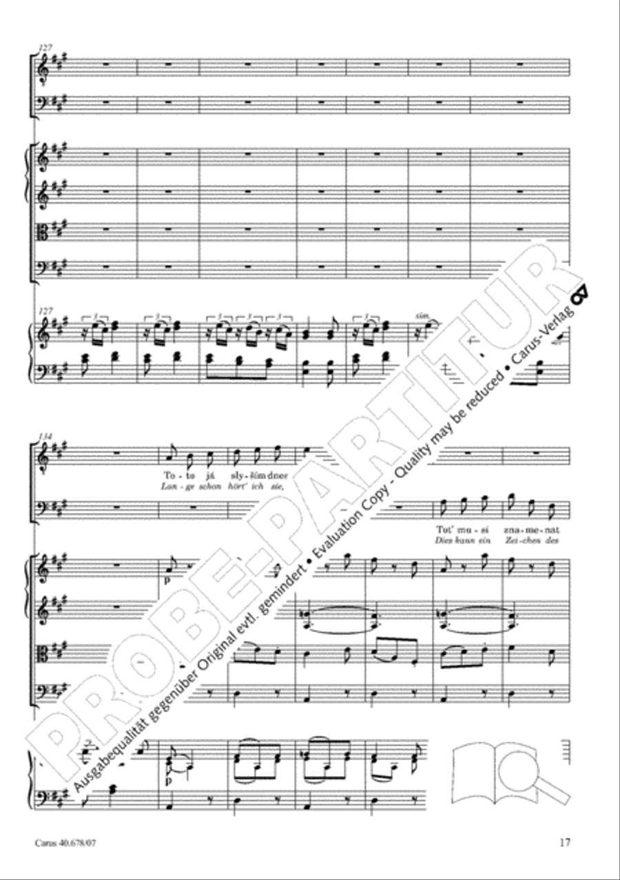 Missa pastoralis bohemica 4-Part scores gallery preview page 30